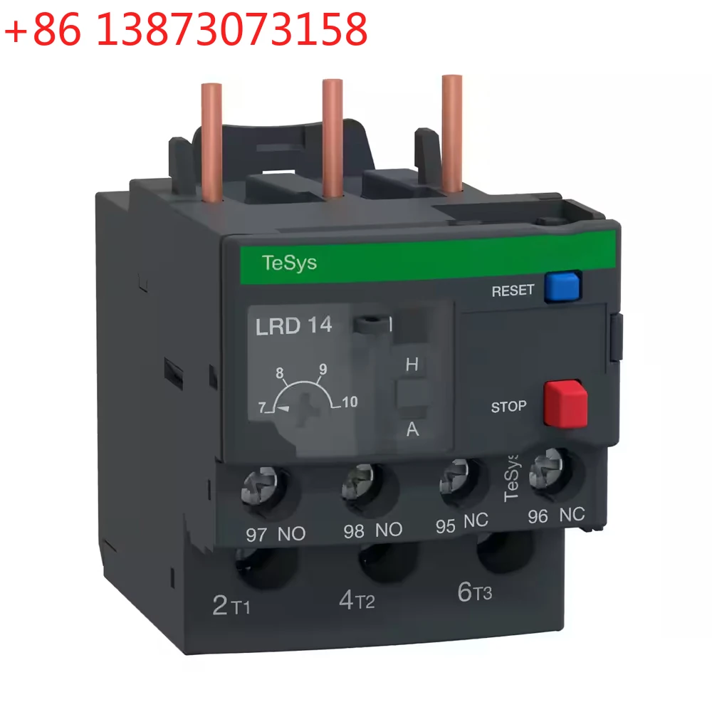 Black LRD14 7-10A 1NO+1NC Screw clamp Differential Thermal overload relay
Black LRD14 7-10A 1NO+1NC Screw clamp Differential Thermal overload relay