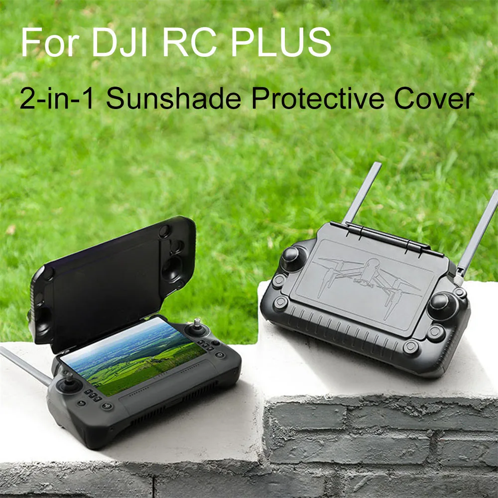 1 PCS 2 IN 1 Screen Remote Control Light Shield Protector Cover Sunhood Sunshade Case For DJI RC PLUS Sunshade Protective Cover
1 PCS 2 IN 1 Screen Remote Control Light Shield Protector Cover Sunhood Sunshade Case For DJI RC PLUS Sunshade Protective Cover