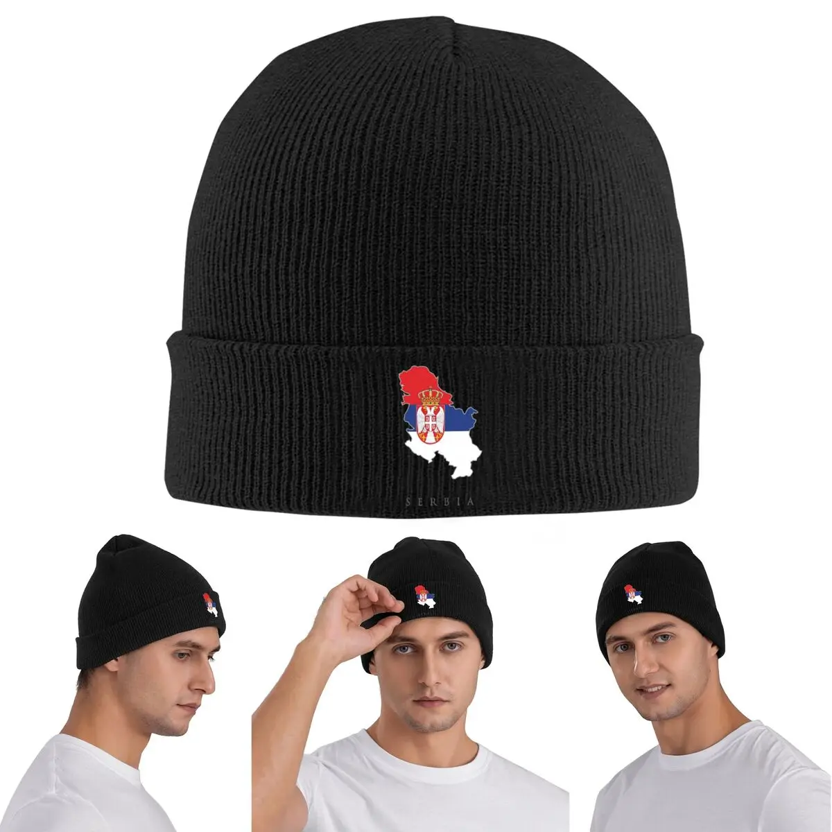 Теплая вязаная шапка с флагом Сербии, зимняя вязаная шапка с капюшоном, шапочки Skullies, шапки в стиле хип-хоп для унисекс
Теплая вязаная шапка с флагом Сербии, зимняя вязаная шапка с капюшоном, шапочки Skullies, шапки в стиле хип-хоп для унисекс