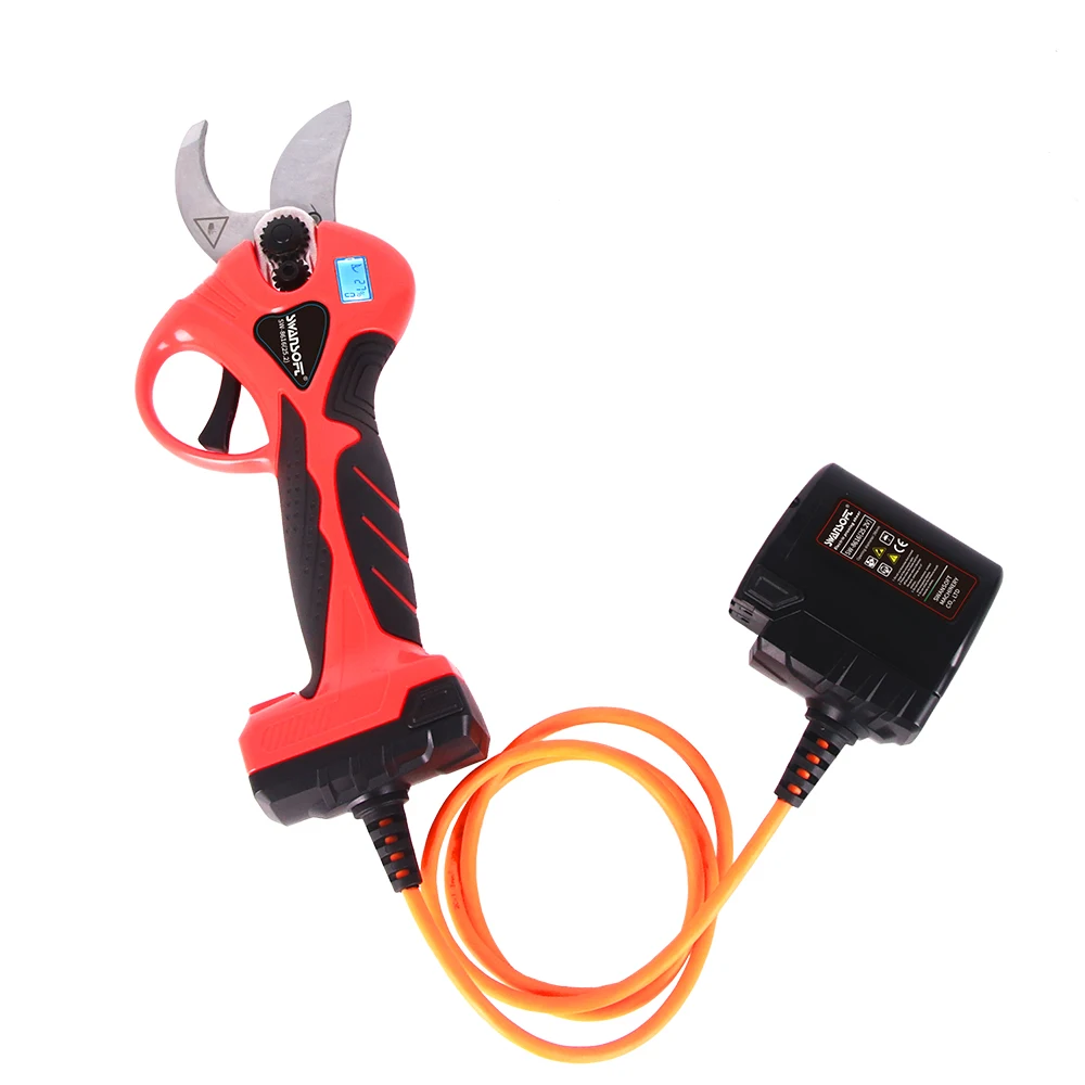 SWANSOFT 36MM electric branch pruning shears Rechargeable Pruning Shears electric tree pruning shears
SWANSOFT 36MM electric branch pruning shears Rechargeable Pruning Shears electric tree pruning shears