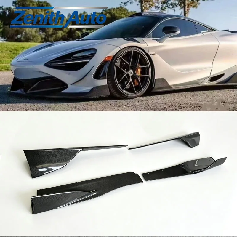 2017-2022 For McLaren 720S Carbon Fiber Side Skirts Step Lip RYFT Style Exterior Accessories 4PCS
2017-2022 For McLaren 720S Carbon Fiber Side Skirts Step Lip RYFT Style Exterior Accessories 4PCS