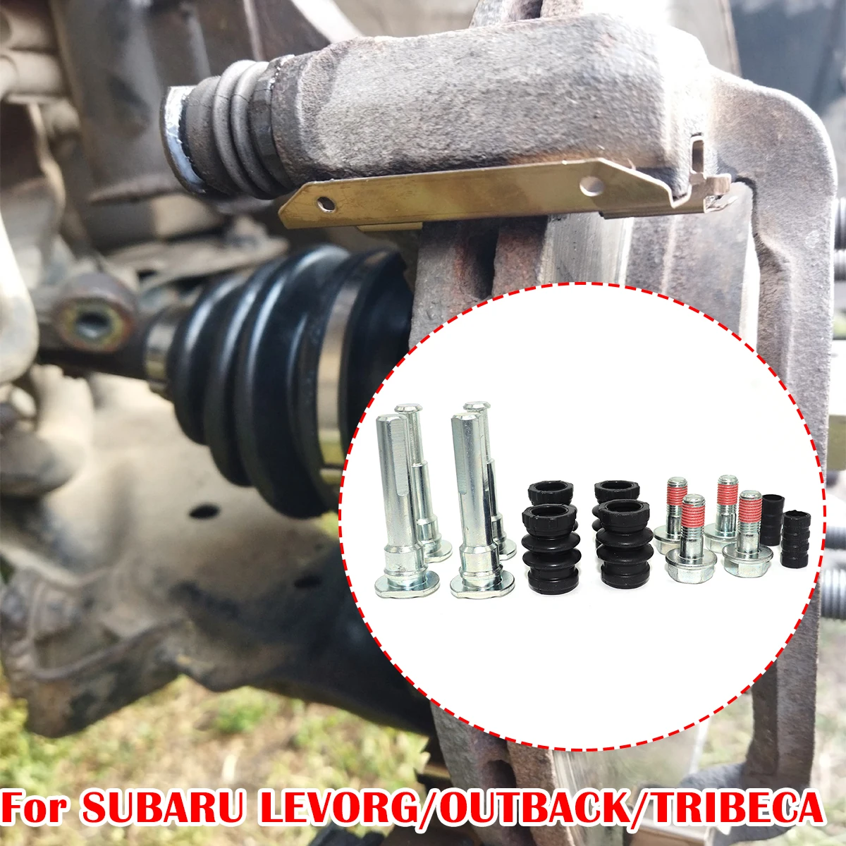 Left Right Brake Caliper Cylinder Slider Guide Pin For Disc Housing Bolts Rubber Bushing Boot For SUBARU OUTBACK TRIBECA WRX XV
Left Right Brake Caliper Cylinder Slider Guide Pin For Disc Housing Bolts Rubber Bushing Boot For SUBARU OUTBACK TRIBECA WRX XV