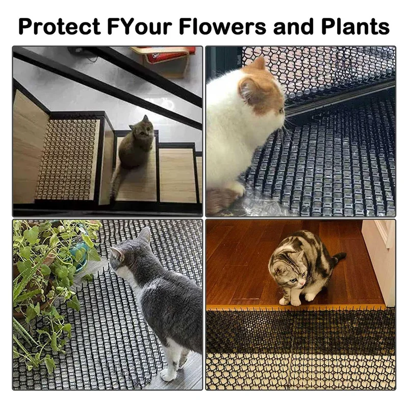 【Superdeals】Animal Deterrent Mat Training Network Indoor Outdoor Mat With Spikes Fit For Animals
【Superdeals】Animal Deterrent Mat Training Network Indoor Outdoor Mat With Spikes Fit For Animals