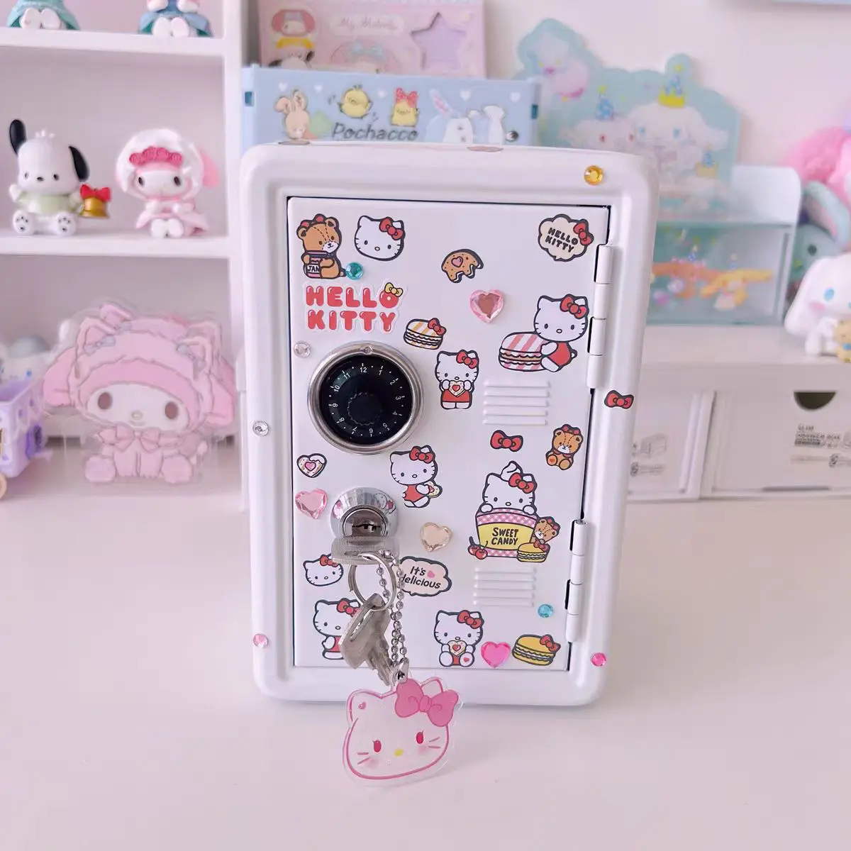 Creative Cartoon Design Desktop Piggy Bank Box Safe Box with Cosplay Dog Pattern Student Gift Decorative Sticker Storage Box
Creative Cartoon Design Desktop Piggy Bank Box Safe Box with Cosplay Dog Pattern Student Gift Decorative Sticker Storage Box
