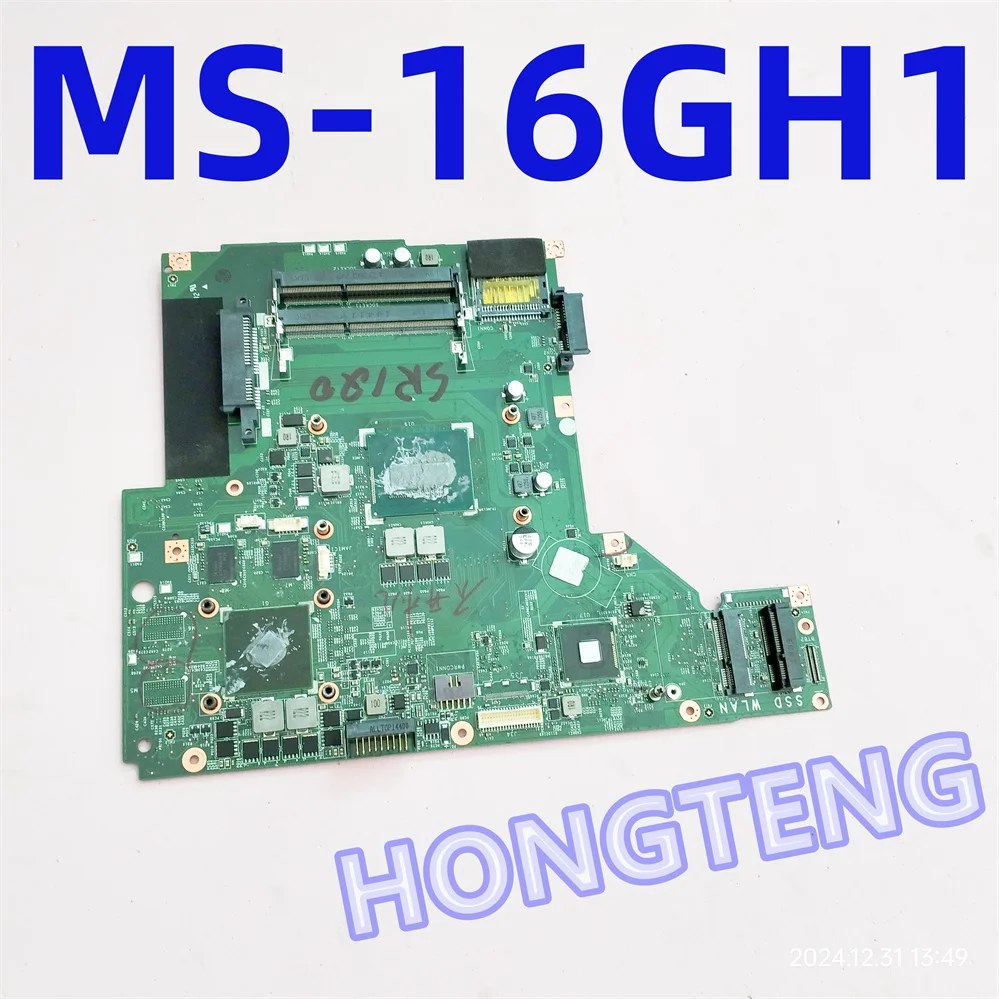 Оригинальная материнская плата MS-16GH1 для ноутбука MSI GP60 2PE Leopard с процессором I5-4200H и 840M, 100% работает отлично
Оригинальная материнская плата MS-16GH1 для ноутбука MSI GP60 2PE Leopard с процессором I5-4200H и 840M, 100% работает отлично