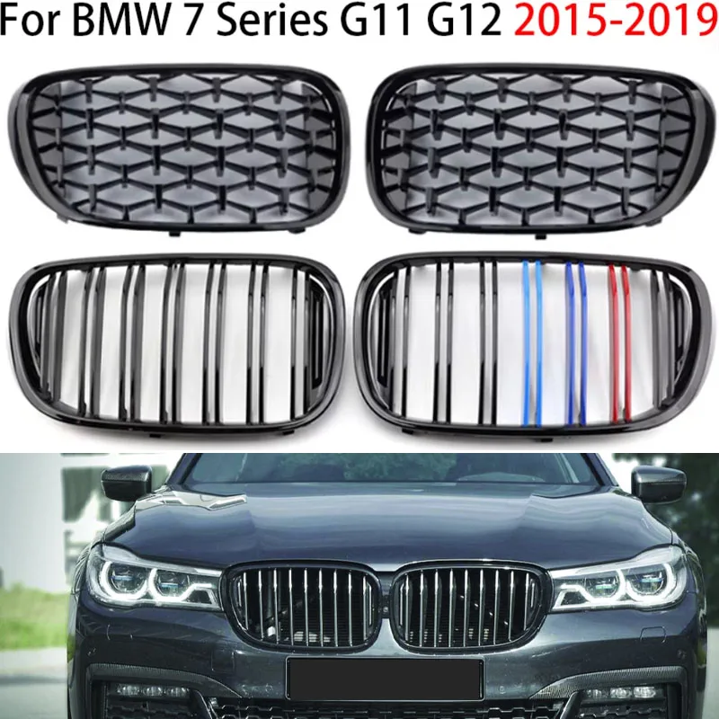 For BMW 7 G11 G12 730i 740i 750i 725i 2015-2019 Front Kidney Grille Hood Front Bumper Radiator Grill Glossy/Matte Black Style
For BMW 7 G11 G12 730i 740i 750i 725i 2015-2019 Front Kidney Grille Hood Front Bumper Radiator Grill Glossy/Matte Black Style
