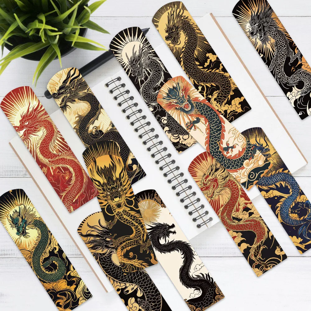 30pcs Retro Aesthetic Chinese Dragon Paper Bookmarks For Student Reader Library Office Book Journal Page Marker
30pcs Retro Aesthetic Chinese Dragon Paper Bookmarks For Student Reader Library Office Book Journal Page Marker