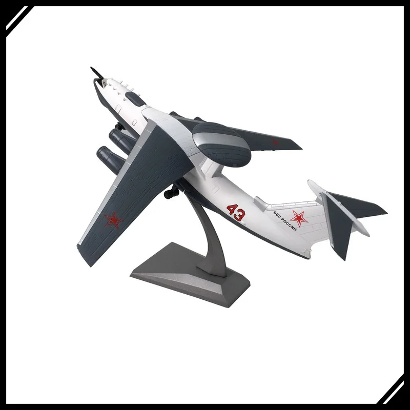 1:200 Soviet A-50 AWACS Diecast Airplane Model Alloy Military Jet Finished Aircraft Display Decoration Collectible Gift
1:200 Soviet A-50 AWACS Diecast Airplane Model Alloy Military Jet Finished Aircraft Display Decoration Collectible Gift