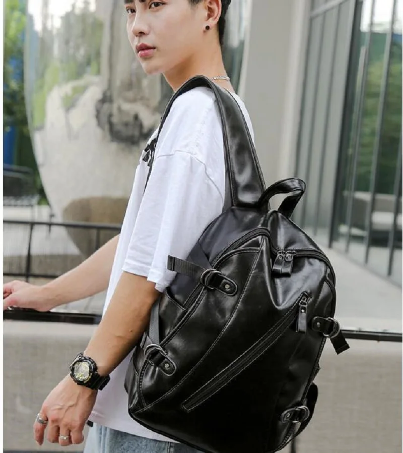 Hot Sale Multifunctional Men Fashion Soft Leather Large Capacity Backpack Business Shoulder Bags School Bag Travel Bagpack Totes
Hot Sale Multifunctional Men Fashion Soft Leather Large Capacity Backpack Business Shoulder Bags School Bag Travel Bagpack Totes