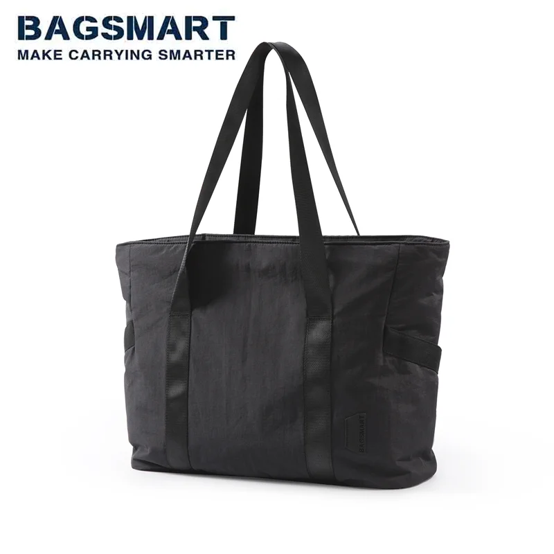 BAGSMART Women Tote Bag Lightweight Shoulder Bag With Yoga Mat Buckle for Gym Work School Large Capacity Handbag Sports Bags
BAGSMART Women Tote Bag Lightweight Shoulder Bag With Yoga Mat Buckle for Gym Work School Large Capacity Handbag Sports Bags