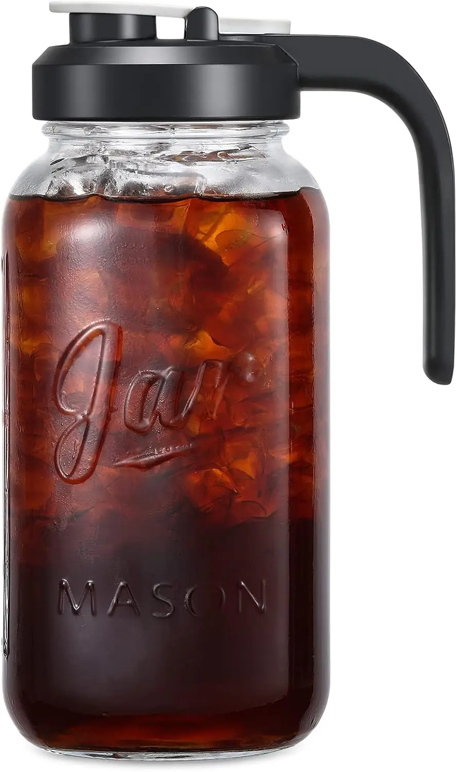 2 Quart Glass Pitcher with Lid - Airtight & Leakproof Mason Jar Pitcher with Filter Lid, Wide Mouth Glass Jar, Heavy Duty Glass Container for Water, Juice, Milk, Tea, Iced Coffee, and Drinks
2 Quart Glass Pitcher with Lid - Airtight & Leakproof Mason Jar Pitcher with Filter Lid, Wide Mouth Glass Jar, Heavy Duty Glass Container for Water, Juice, Milk, Tea, Iced Coffee, and Drinks