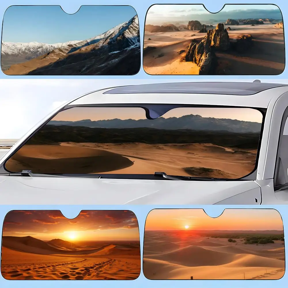D-Desert Sun Visor Car sunshades, windshield sun visors, sun protection sunshades, novel car gifts.
D-Desert Sun Visor Car sunshades, windshield sun visors, sun protection sunshades, novel car gifts.