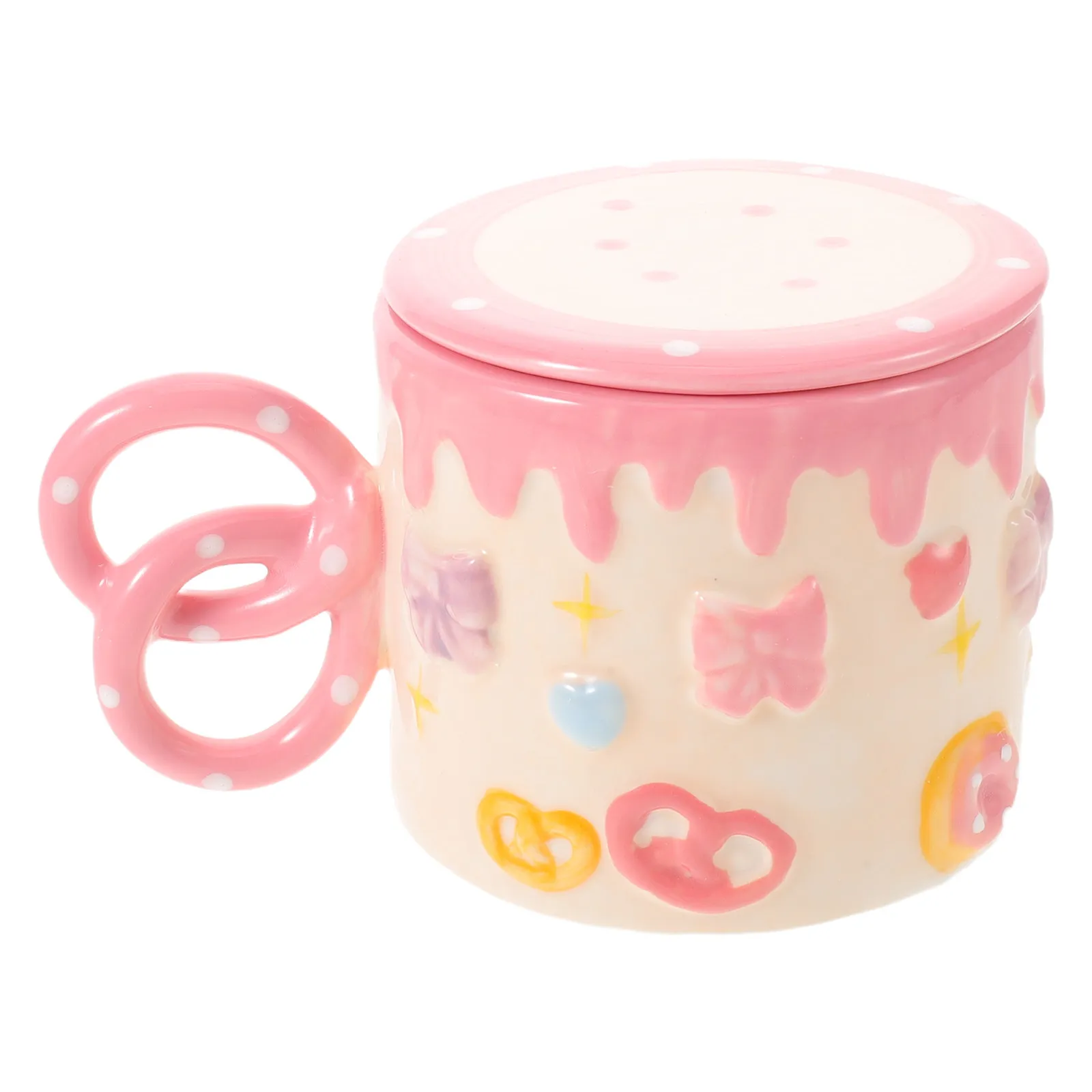 Ceramic Mug Bowknot Design Pink Lid 400Ml Cute Coffee Cup Office Tea Breakfast Party Decorative Beverage Tumbler Microwave Safe
Ceramic Mug Bowknot Design Pink Lid 400Ml Cute Coffee Cup Office Tea Breakfast Party Decorative Beverage Tumbler Microwave Safe