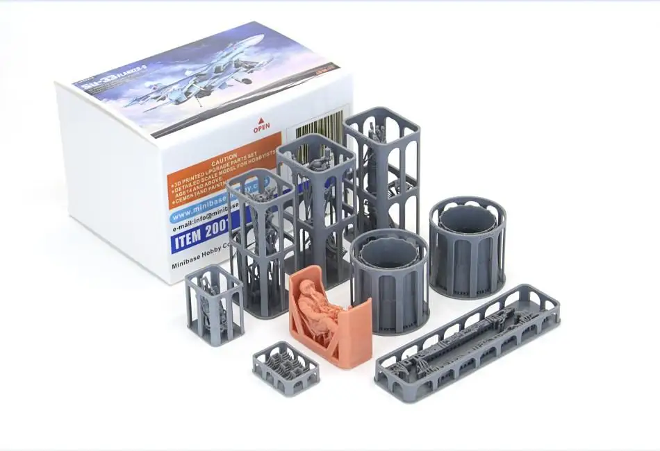 MINIBASE 2001 Navy Carrier-Borne Fighter Su-33 Flanker- D 3D printing kit upgrade
MINIBASE 2001 Navy Carrier-Borne Fighter Su-33 Flanker- D 3D printing kit upgrade