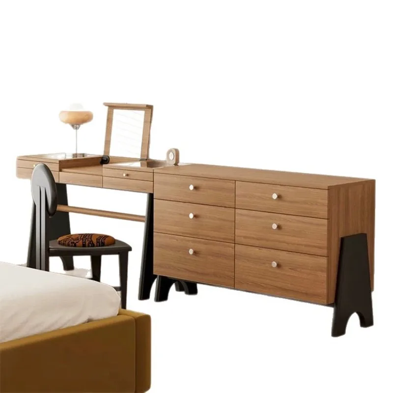 cabinet drawer cabinet Solid wood retro bedside cabinet Bedroom locker Living room storage cabinet against the wall
cabinet drawer cabinet Solid wood retro bedside cabinet Bedroom locker Living room storage cabinet against the wall