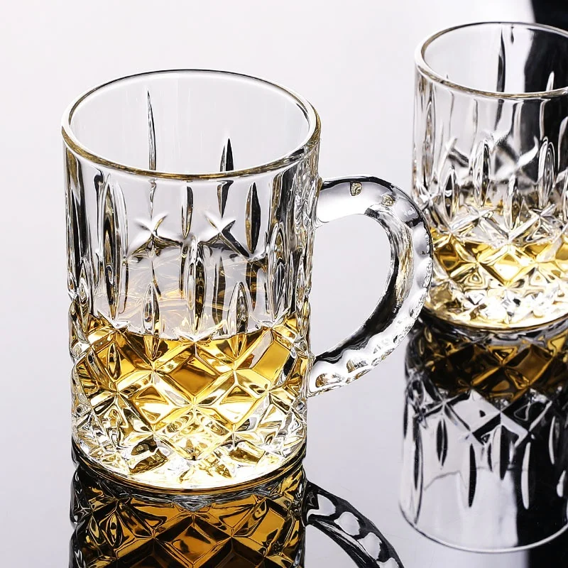 Thickened Large Size Glass Beer Mug with Handle Transparent Water Cup for Home Use Dining Hall Tea House Japanese Made Antiba...
Thickened Large Size Glass Beer Mug with Handle Transparent Water Cup for Home Use Dining Hall Tea House Japanese Made Antiba...