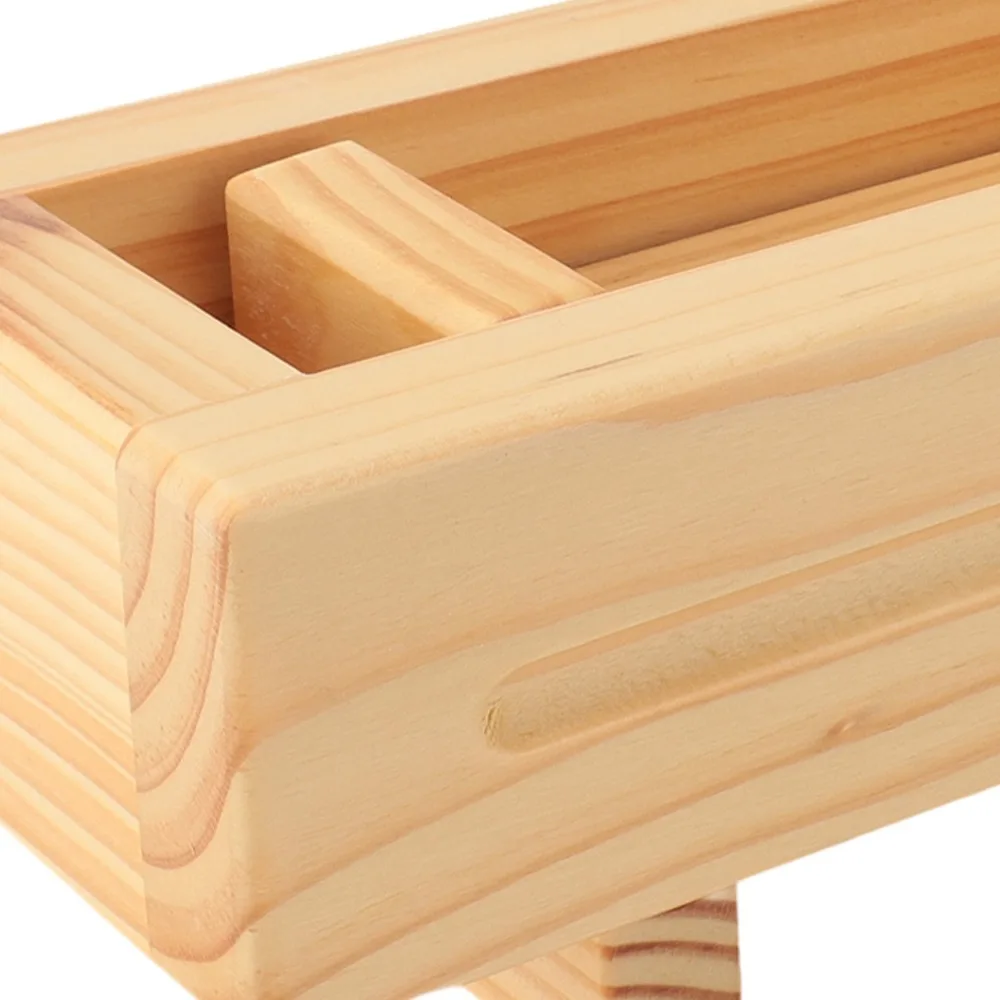 Kitchen Gadget Wooden Sushi Press Reusable Effortless Rice Roll Maker Rectangular Easy To Clean Oshizushi Maker DIY
Kitchen Gadget Wooden Sushi Press Reusable Effortless Rice Roll Maker Rectangular Easy To Clean Oshizushi Maker DIY