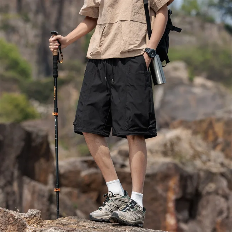 Men Breathable Outdoor Sports Shorts 2026 Summer New Fashion Versatile Five-Point Cargo Pants Men High Street Quick Dry Workwear
Men Breathable Outdoor Sports Shorts 2026 Summer New Fashion Versatile Five-Point Cargo Pants Men High Street Quick Dry Workwear