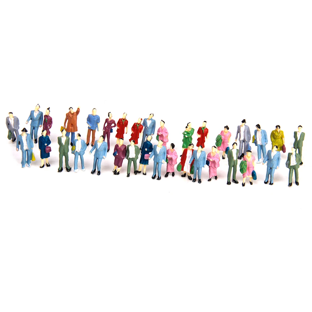 Assorted Color HO 1 87 Standing People Model Train Figures Plastic Diorama Accessory for Station Platform
Assorted Color HO 1 87 Standing People Model Train Figures Plastic Diorama Accessory for Station Platform