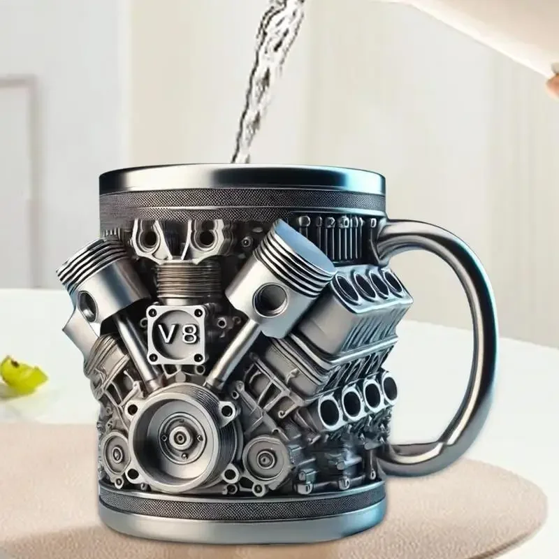 Двигатель V8 Чашка V6 Двигатель Креативный макияж Смола Ремесло Дизайн Чашка Винная чашка Кофейная чашка Контейнер для воды Аксессуары
Двигатель V8 Чашка V6 Двигатель Креативный макияж Смола Ремесло Дизайн Чашка Винная чашка Кофейная чашка Контейнер для воды Аксессуары