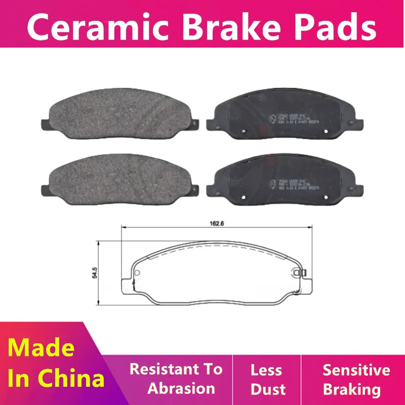 For Ford Mustang (S197) (2005-2014) Front Brake Pads/Auto Parts -35035
For Ford Mustang (S197) (2005-2014) Front Brake Pads/Auto Parts -35035