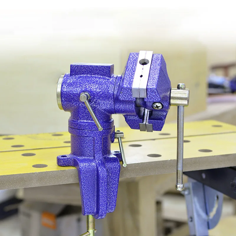 Table Vise Swivel Base Clamp Jaw Work Bench Vise Clamp Milling Metalworking Vice Tools 360 Degree
Table Vise Swivel Base Clamp Jaw Work Bench Vise Clamp Milling Metalworking Vice Tools 360 Degree