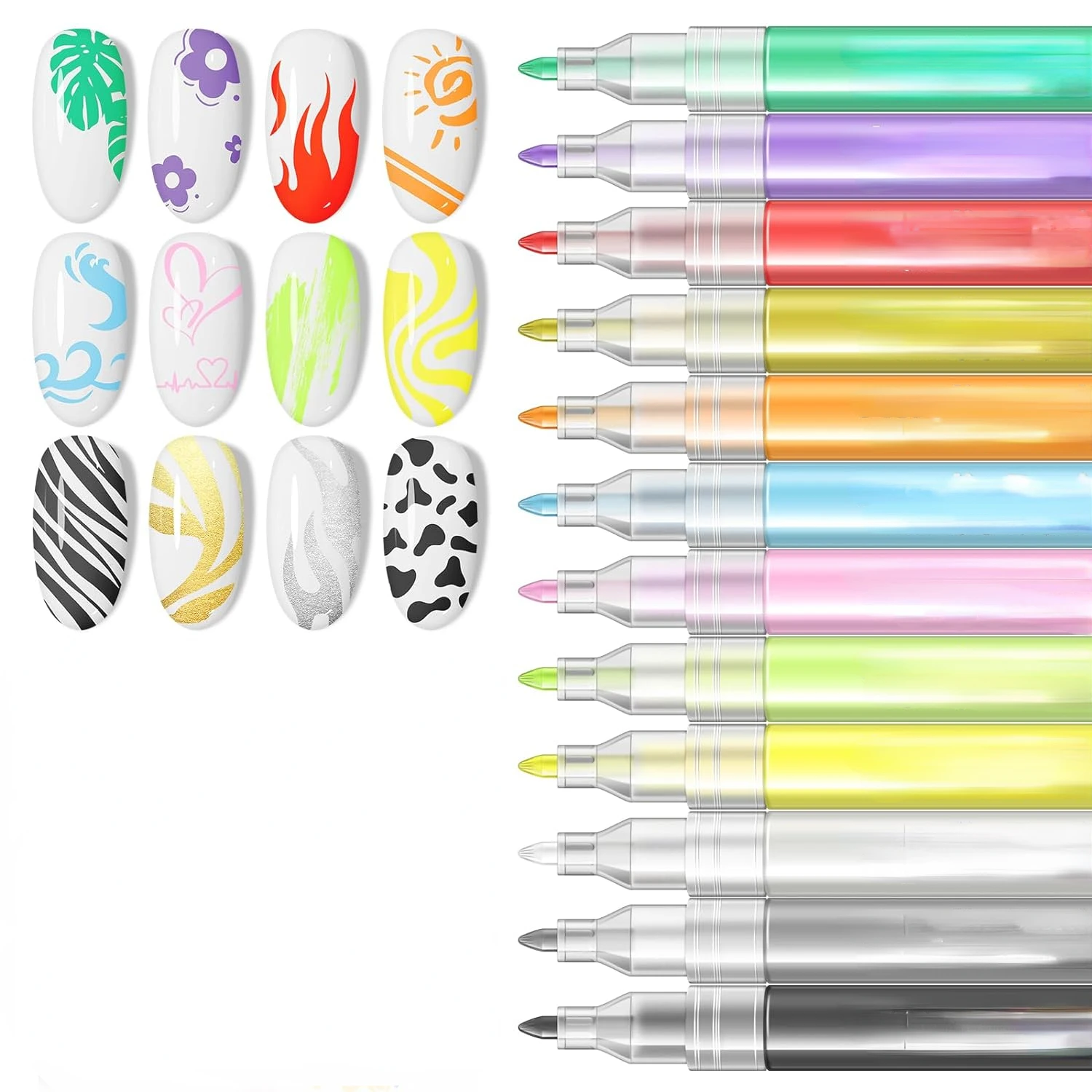 Enhance your nail art skills with this luxurious and high-quality nail design kit that is guaranteed to impress even the most se
Enhance your nail art skills with this luxurious and high-quality nail design kit that is guaranteed to impress even the most se