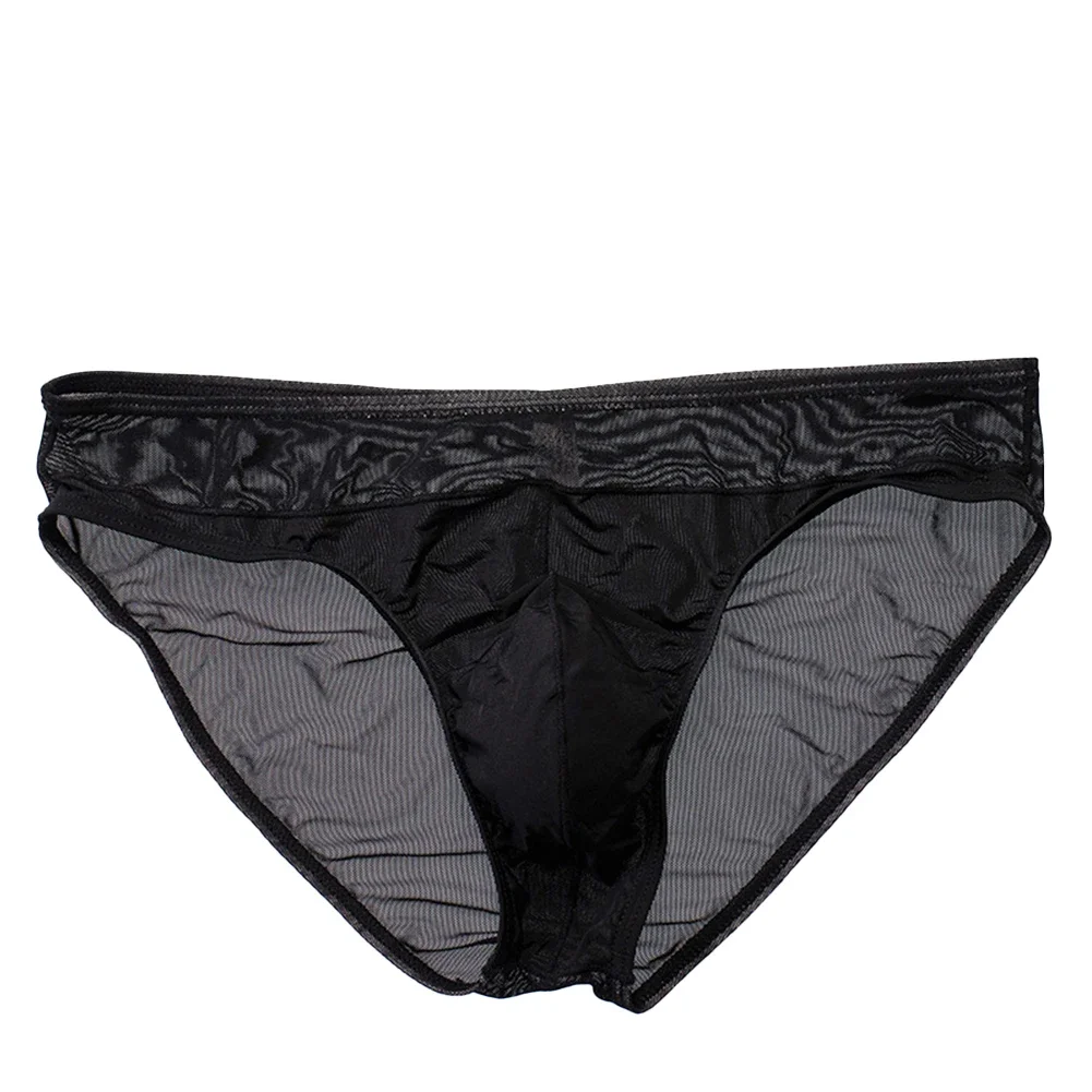 Mens Sexy Mesh See Through Low Waist Bulge Pouch Briefs Underwear Bulge Pouch G-String Elastic Breathable Underpants
Mens Sexy Mesh See Through Low Waist Bulge Pouch Briefs Underwear Bulge Pouch G-String Elastic Breathable Underpants