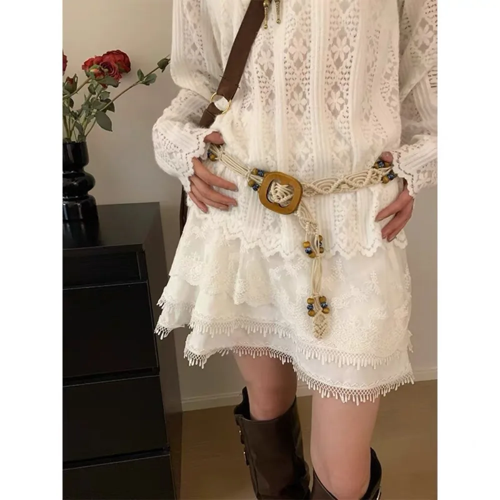 New Butterfly Tassel Waist Chain Vintage Y2K Bohemian Belt Dress Decoration Summer Beach Accessories Flower Bohemian Belt
New Butterfly Tassel Waist Chain Vintage Y2K Bohemian Belt Dress Decoration Summer Beach Accessories Flower Bohemian Belt