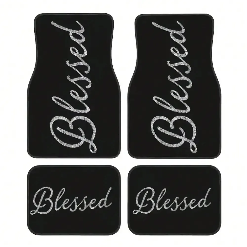 4pcs Car Floor Mat Set - easy-to-clean polyester material, suitable for all car models - Stylish and simple interior accessories
4pcs Car Floor Mat Set - easy-to-clean polyester material, suitable for all car models - Stylish and simple interior accessories