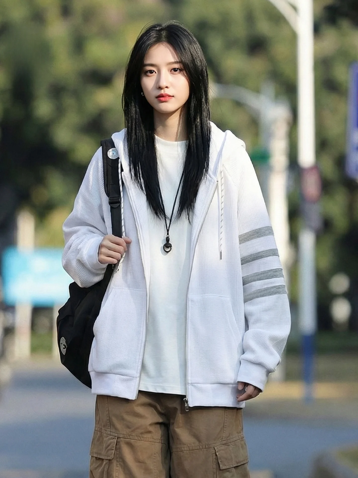 Retro Japanese Style Open Cardigan Sweatshirt Unisex Winter Heavy Lazy Wafer Outer Loose Casual Striped Top Streetwear
Retro Japanese Style Open Cardigan Sweatshirt Unisex Winter Heavy Lazy Wafer Outer Loose Casual Striped Top Streetwear