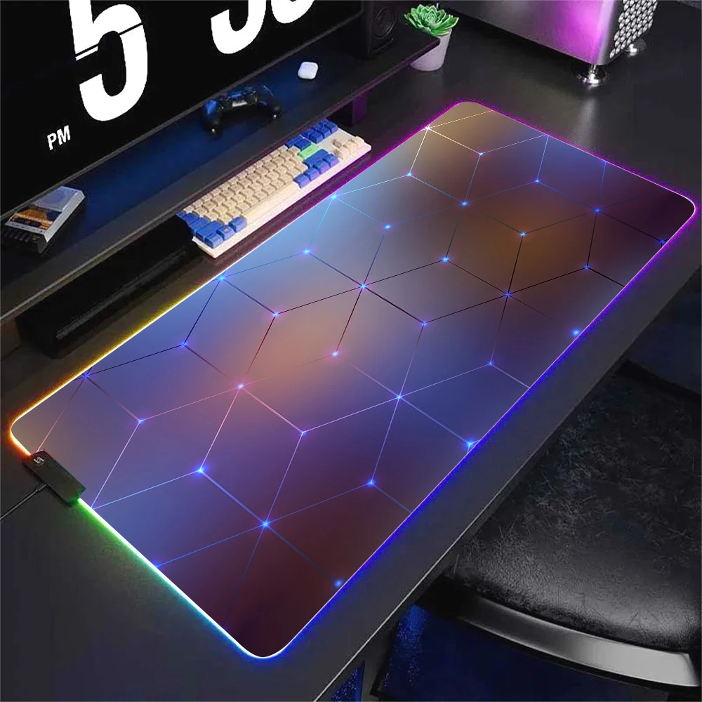 Большой коврик для геймера с геометрическим рисунком RGB 400X900 мм, коврик для мыши, игровые коврики для мыши, светодиодные коврики для клавиатуры, светящиеся настольные коврики, коврик для мыши для ПК
Большой коврик для геймера с геометрическим рисунком RGB 400X900 мм, коврик для мыши, игровые коврики для мыши, светодиодные коврики для клавиатуры, светящиеся настольные коврики, коврик для мыши для ПК