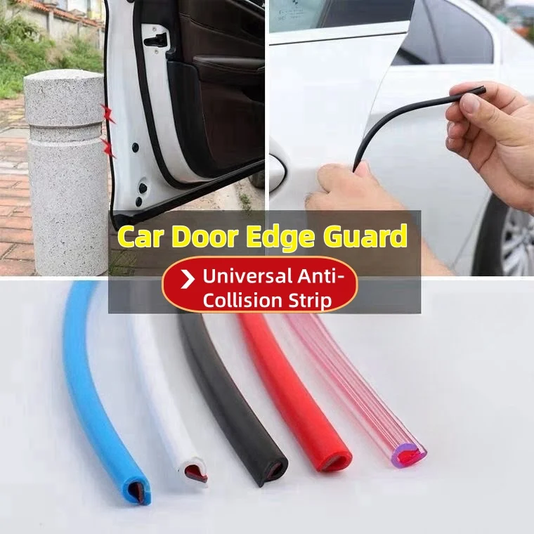 Car Door Edge Guard Strip/Rubber Anti-Scratch Protection Trim/Universal Fit for Cars/SUVs/5M Length
Car Door Edge Guard Strip/Rubber Anti-Scratch Protection Trim/Universal Fit for Cars/SUVs/5M Length