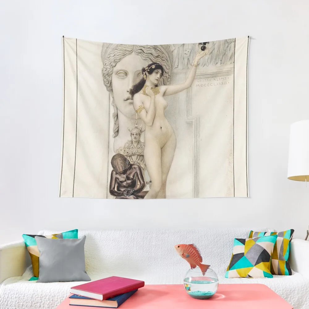 Klimt's Allegory of Sculpture Tapestry Room Decor Korean Style Room Decorating Aesthetic Aesthetic Room Decoration Tapestry
Klimt's Allegory of Sculpture Tapestry Room Decor Korean Style Room Decorating Aesthetic Aesthetic Room Decoration Tapestry