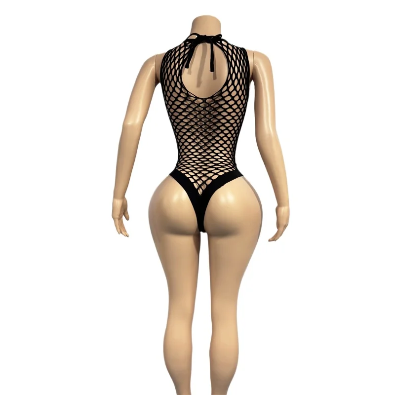 New Fishnet Bodystockings Woman Sexy Lingerie Erotic Striped Bodysuit Lace Underwear Pajamas See-through Seductive Costume
New Fishnet Bodystockings Woman Sexy Lingerie Erotic Striped Bodysuit Lace Underwear Pajamas See-through Seductive Costume
