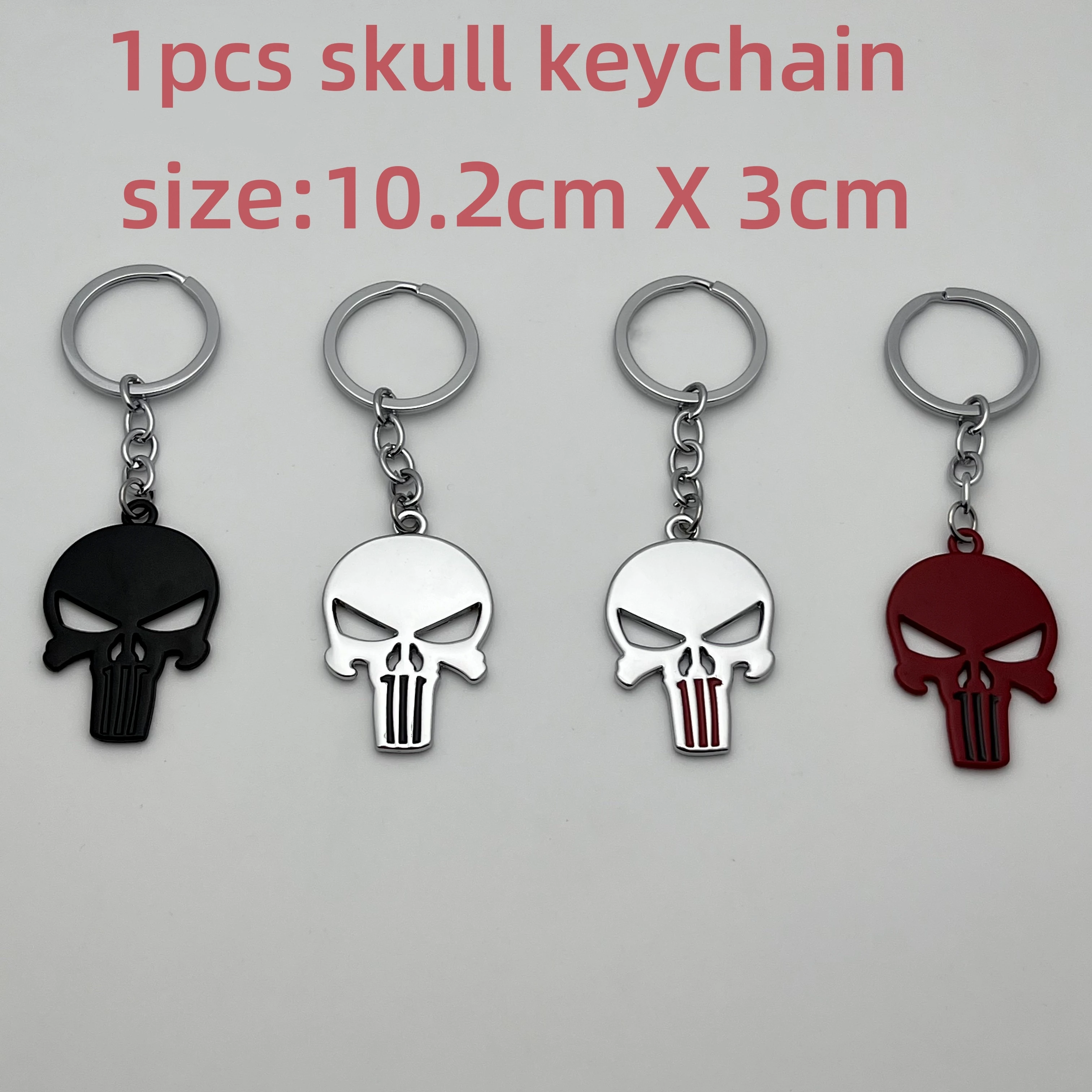 1Pcs High-Quality Car Keychain Skull Logo Keychains Holder Fit For All Car Keyrings Styling Accessories
1Pcs High-Quality Car Keychain Skull Logo Keychains Holder Fit For All Car Keyrings Styling Accessories