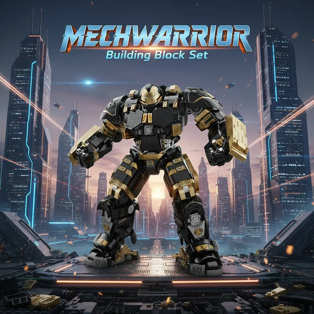 2348pcs Adult MechWarrior Model Building Blocks Set - Creative Collectible Home Decoration Easy to Assemble Exquisite Design
2348pcs Adult MechWarrior Model Building Blocks Set - Creative Collectible Home Decoration Easy to Assemble Exquisite Design