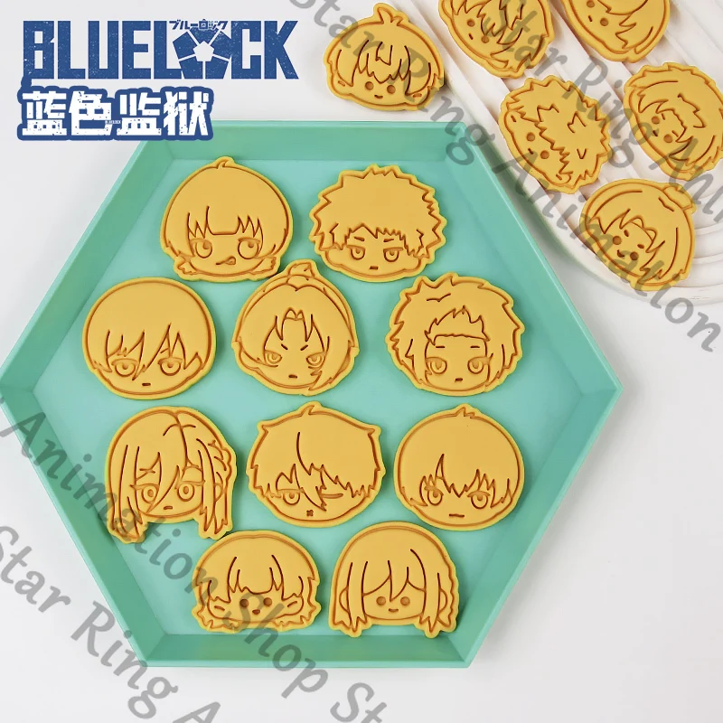 BLUE LOCK Nagi Seishiro Mikage Reo Rin Itoshi Anime Stamp Series Cookie Molds Biscuit Mold Baking Prop Cospaly Gift
BLUE LOCK Nagi Seishiro Mikage Reo Rin Itoshi Anime Stamp Series Cookie Molds Biscuit Mold Baking Prop Cospaly Gift