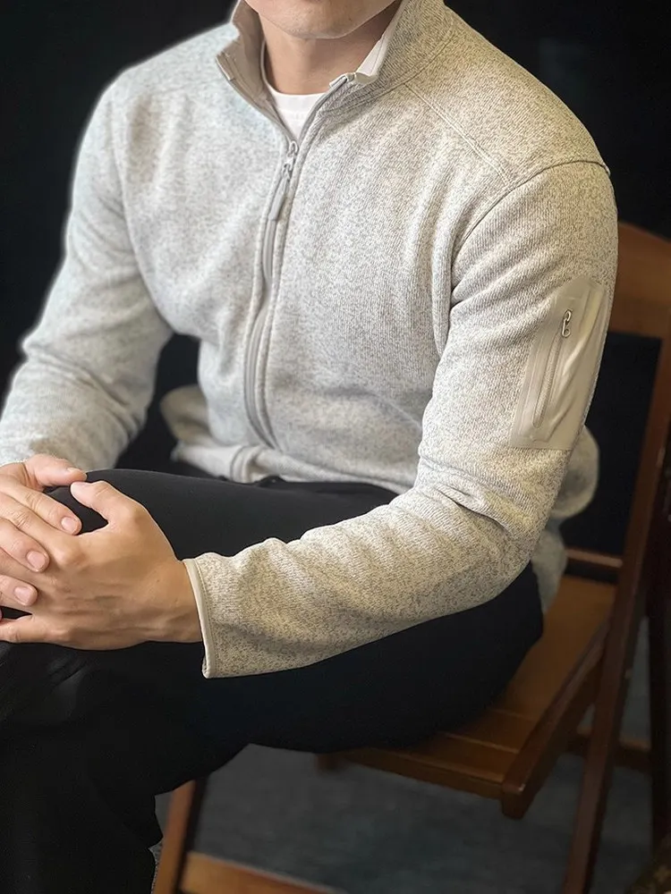 American Retro Stand Collar Thiened Sweatirt Jaet Men's Autumn Winter Trendy Loose Casual Haome Top Open Cardigan Coat
American Retro Stand Collar Thiened Sweatirt Jaet Men's Autumn Winter Trendy Loose Casual Haome Top Open Cardigan Coat