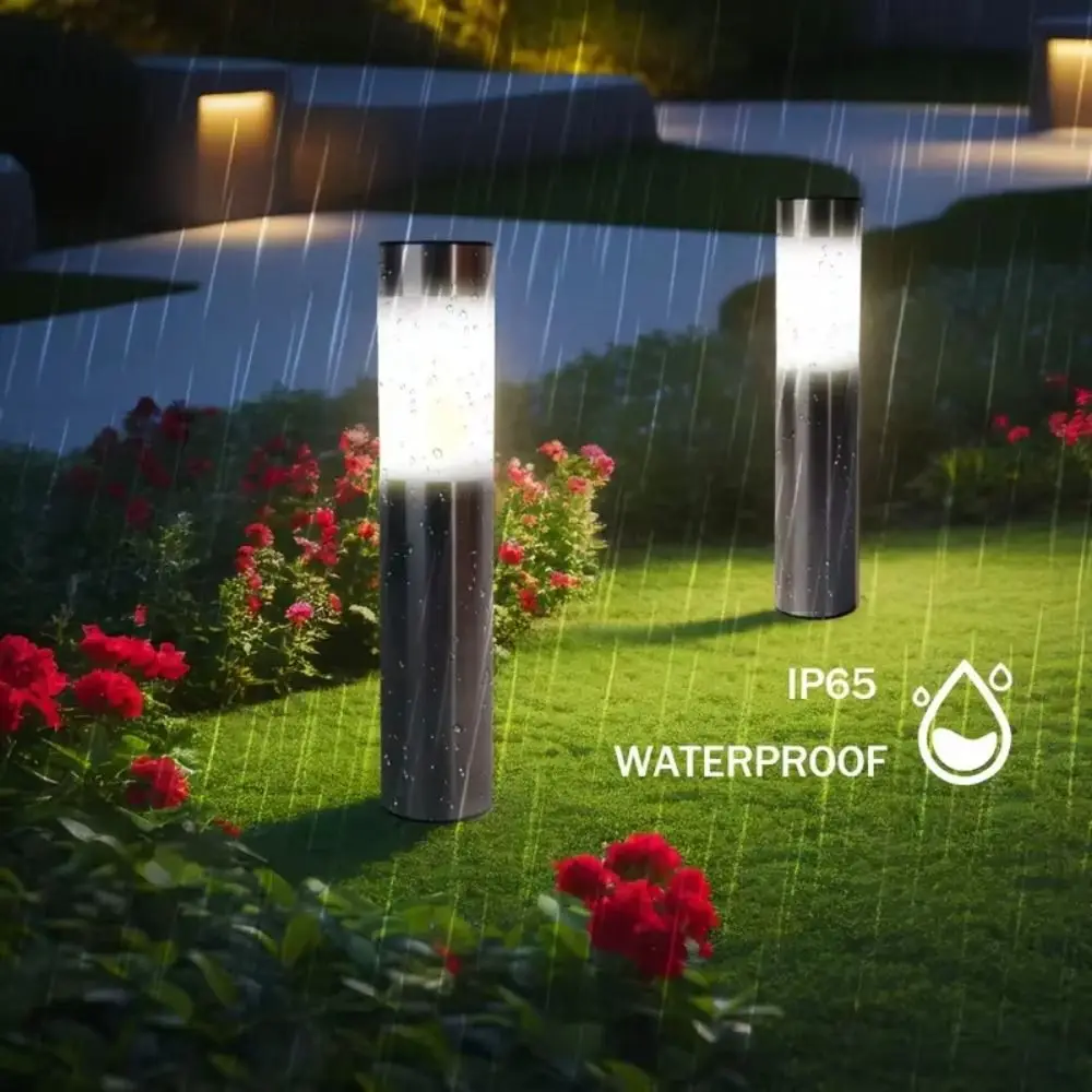 Waterproof Solar Garden Lights Stainless Steel IP65 Rated Pathway Lights Ground Plug Solar Powered Bollard Light
Waterproof Solar Garden Lights Stainless Steel IP65 Rated Pathway Lights Ground Plug Solar Powered Bollard Light