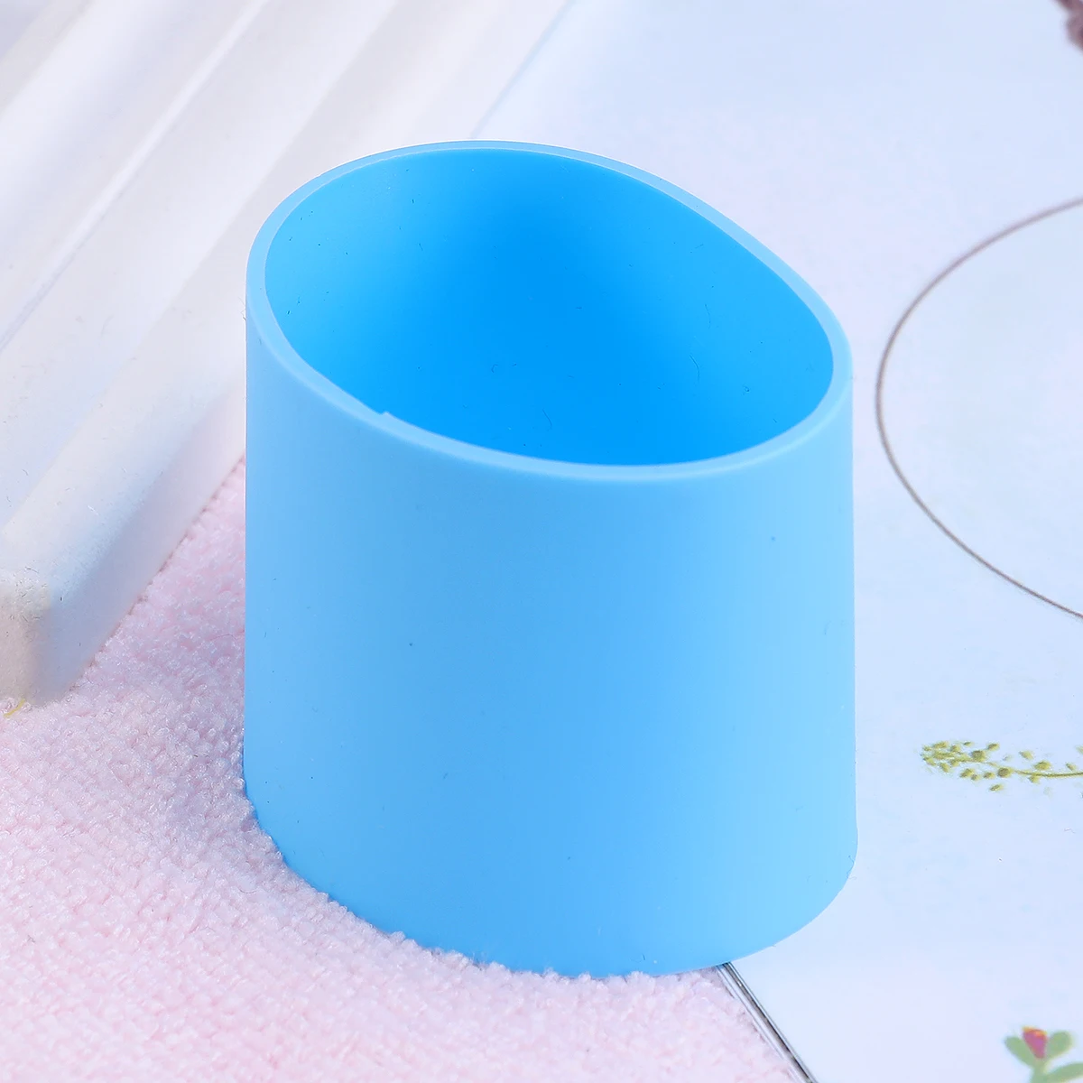 Silicone Heat Resistant Sleeve Blue Non-Slip Protective Cover for Glass Bottle Mug Cup Cold Hot Heatproof Sleeve
Silicone Heat Resistant Sleeve Blue Non-Slip Protective Cover for Glass Bottle Mug Cup Cold Hot Heatproof Sleeve
