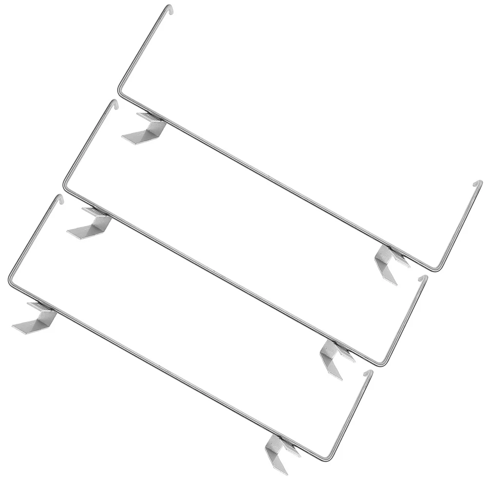 3 Pcs Stainless Steel Beehive Comb Rack Storage Shelf For Houses Honeycomb Silver
3 Pcs Stainless Steel Beehive Comb Rack Storage Shelf For Houses Honeycomb Silver