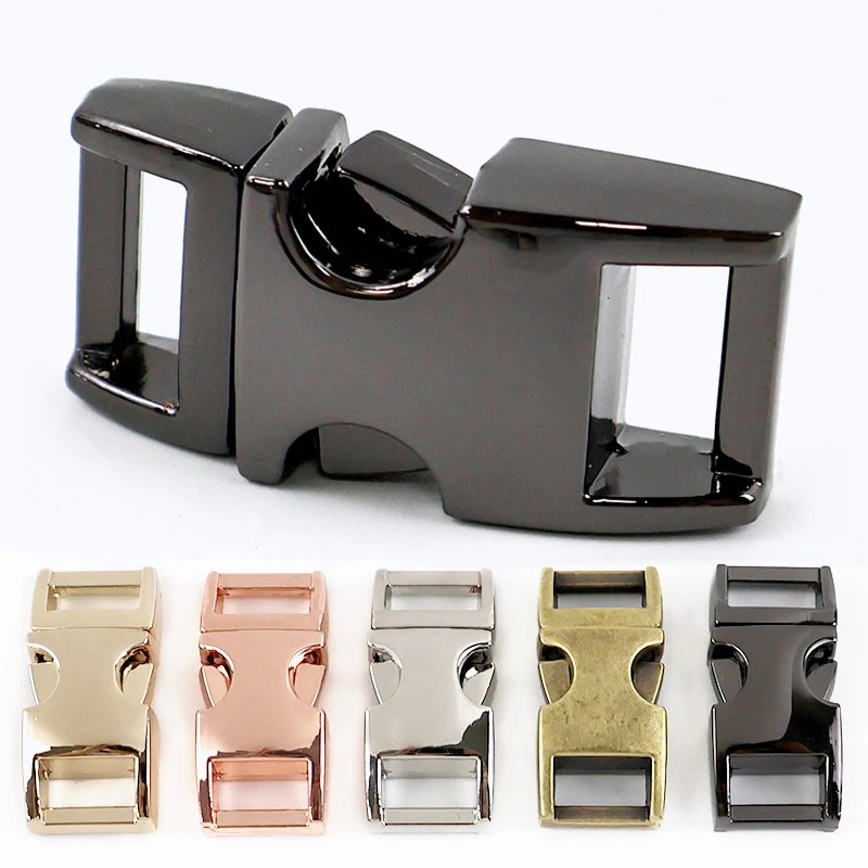 2-10Pcs 10mm Metal Quick Side Release Buckle Bag Strap Adjust Clip Clasp Luggage Pet Collar Connector Buckles Hook Accessories
2-10Pcs 10mm Metal Quick Side Release Buckle Bag Strap Adjust Clip Clasp Luggage Pet Collar Connector Buckles Hook Accessories
