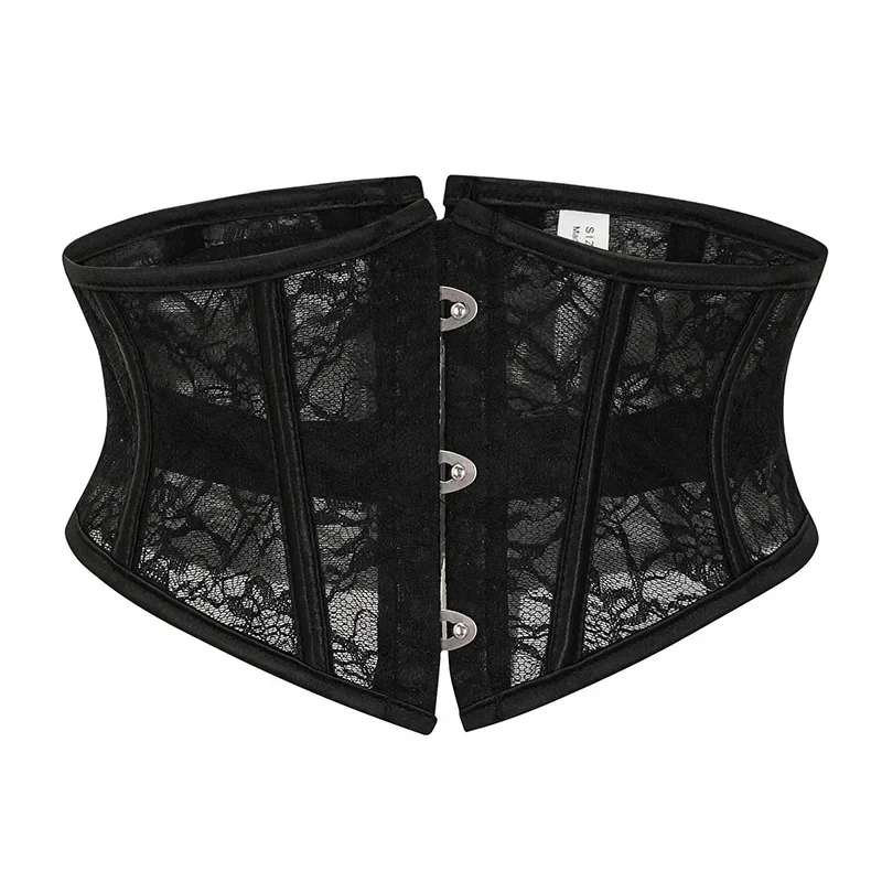 Women Waist Trainer Corsets Slimming Shaper Body Belt Plus Size Black Floral Lace Short Torso Underbust Bustiers Corsets
Women Waist Trainer Corsets Slimming Shaper Body Belt Plus Size Black Floral Lace Short Torso Underbust Bustiers Corsets
