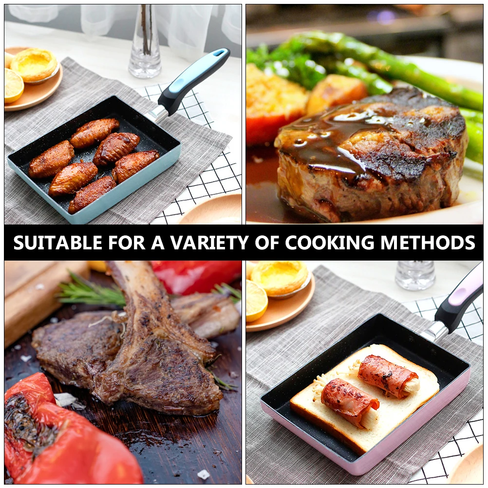 1 шт., многофункциональная сковорода с антипригарным покрытием, портативная посуда Tamagoyaki для кемпинга, газовая электрическая плита, кухонный гаджет 
1 шт., многофункциональная сковорода с антипригарным покрытием, портативная посуда Tamagoyaki для кемпинга, газовая электрическая плита, кухонный гаджет