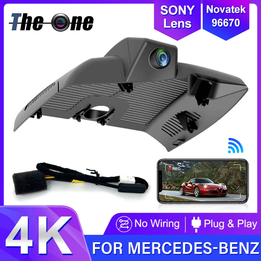 Plug and play Car DVR Wifi 4K Dash Cam Camera For Mercedes-Benz Maybach S Class S450 S480 S480 S680 4MATIC 22-23 Car Accessories
Plug and play Car DVR Wifi 4K Dash Cam Camera For Mercedes-Benz Maybach S Class S450 S480 S480 S680 4MATIC 22-23 Car Accessories