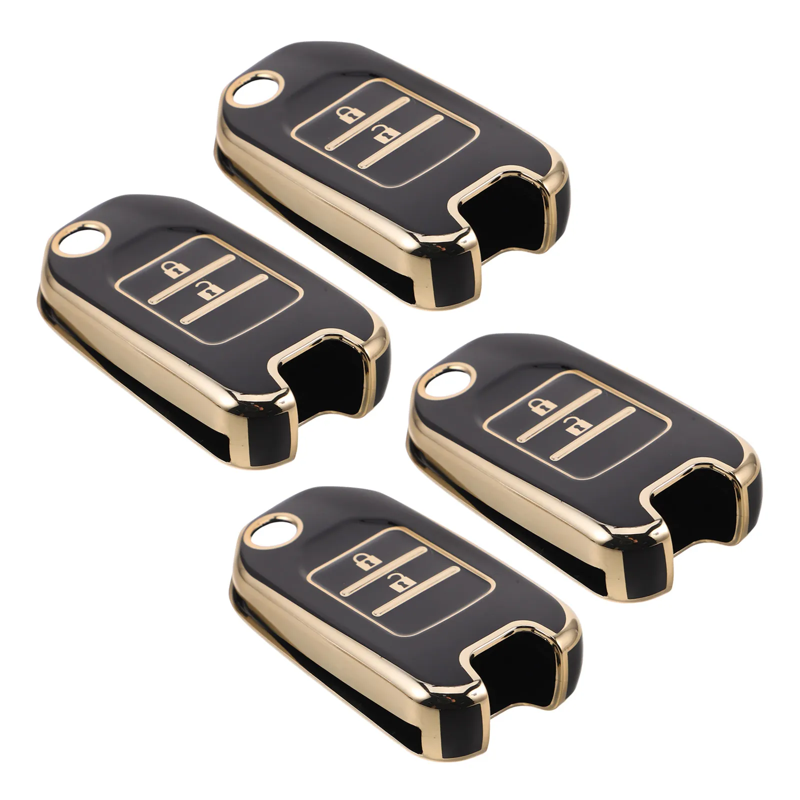 4Pcs Car Key Cover Case Wear Resistant Protective Shell Compatible 52 Fit 2 Button Vehicle Entry Remote Plastic Key Fob
4Pcs Car Key Cover Case Wear Resistant Protective Shell Compatible 52 Fit 2 Button Vehicle Entry Remote Plastic Key Fob