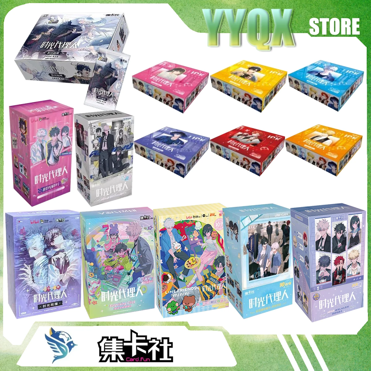 Card.fun 2026 New Time Agents Collection Cards Merchandise Cartoon Anime Animation Figurines Gifts Surprise Trendy Toys
Card.fun 2026 New Time Agents Collection Cards Merchandise Cartoon Anime Animation Figurines Gifts Surprise Trendy Toys
