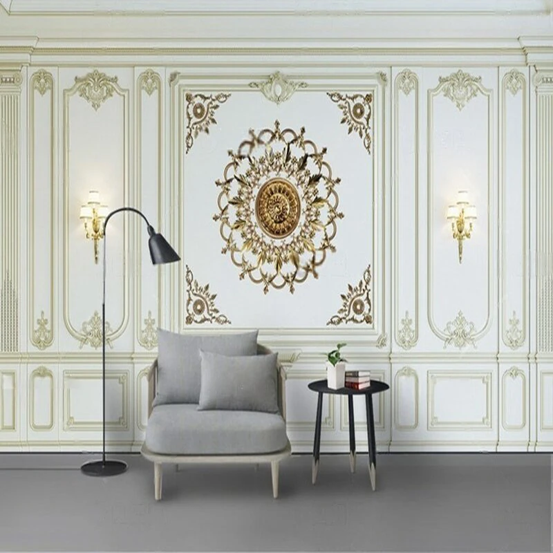 Modern and simple European-style gypsum decorative grid TV luxurious home decoration bedroom sofa background wall
Modern and simple European-style gypsum decorative grid TV luxurious home decoration bedroom sofa background wall