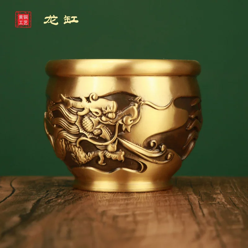 Wholesale Brass Water Wealth-Attracting Treasure Cylinder Study Desk Decoration Craft Small Ornament
Wholesale Brass Water Wealth-Attracting Treasure Cylinder Study Desk Decoration Craft Small Ornament